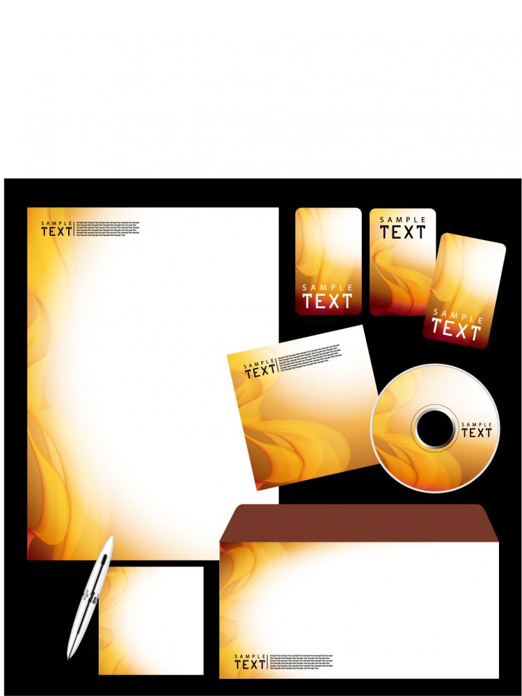 free vector Two vienvelope stationery vector